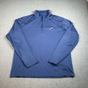 Ping SensorCool 1/4 Zip Pullover XL Blue Golf Performance Shirt